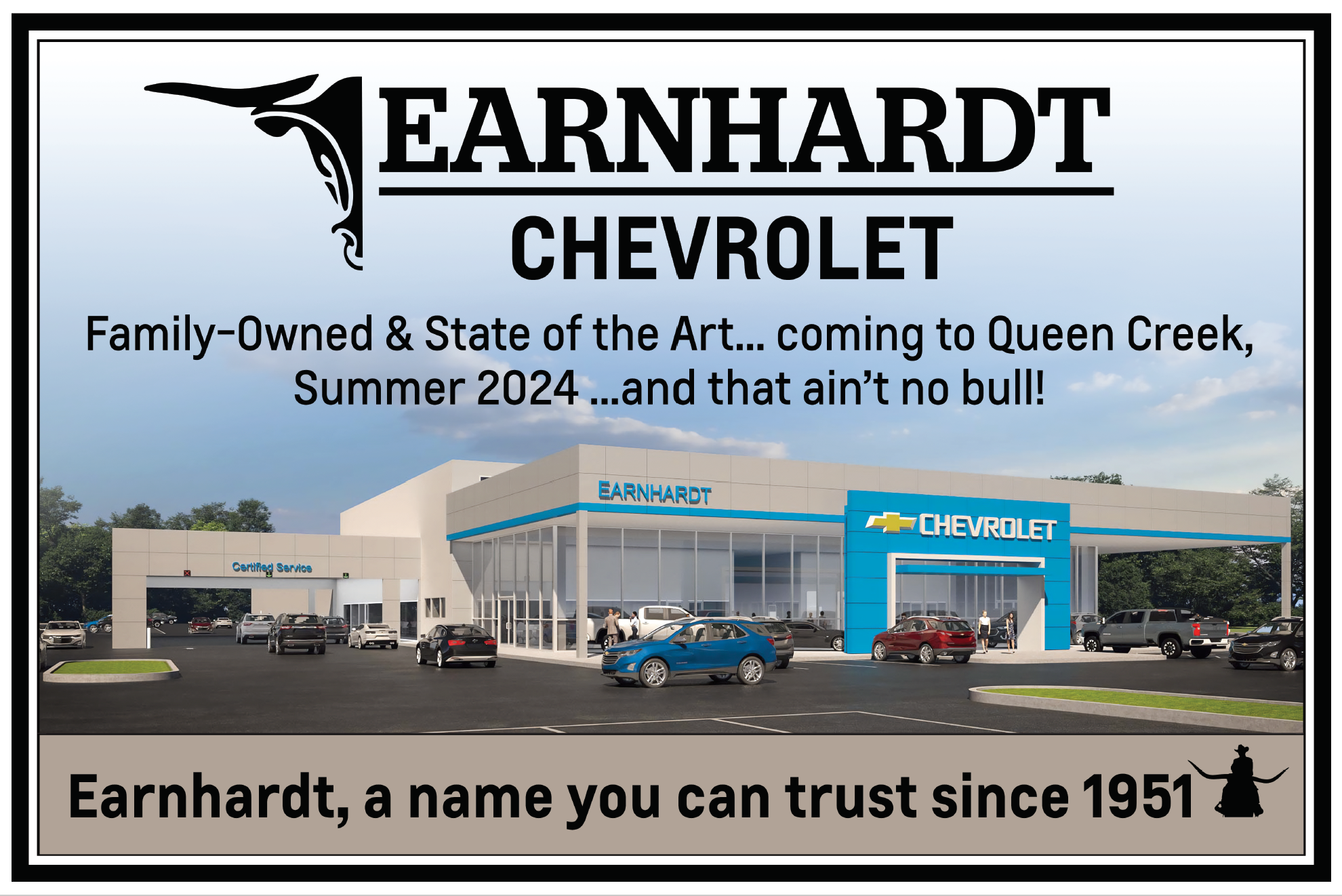 Earnhardt Chevrolet Queen Creek Coming Soon